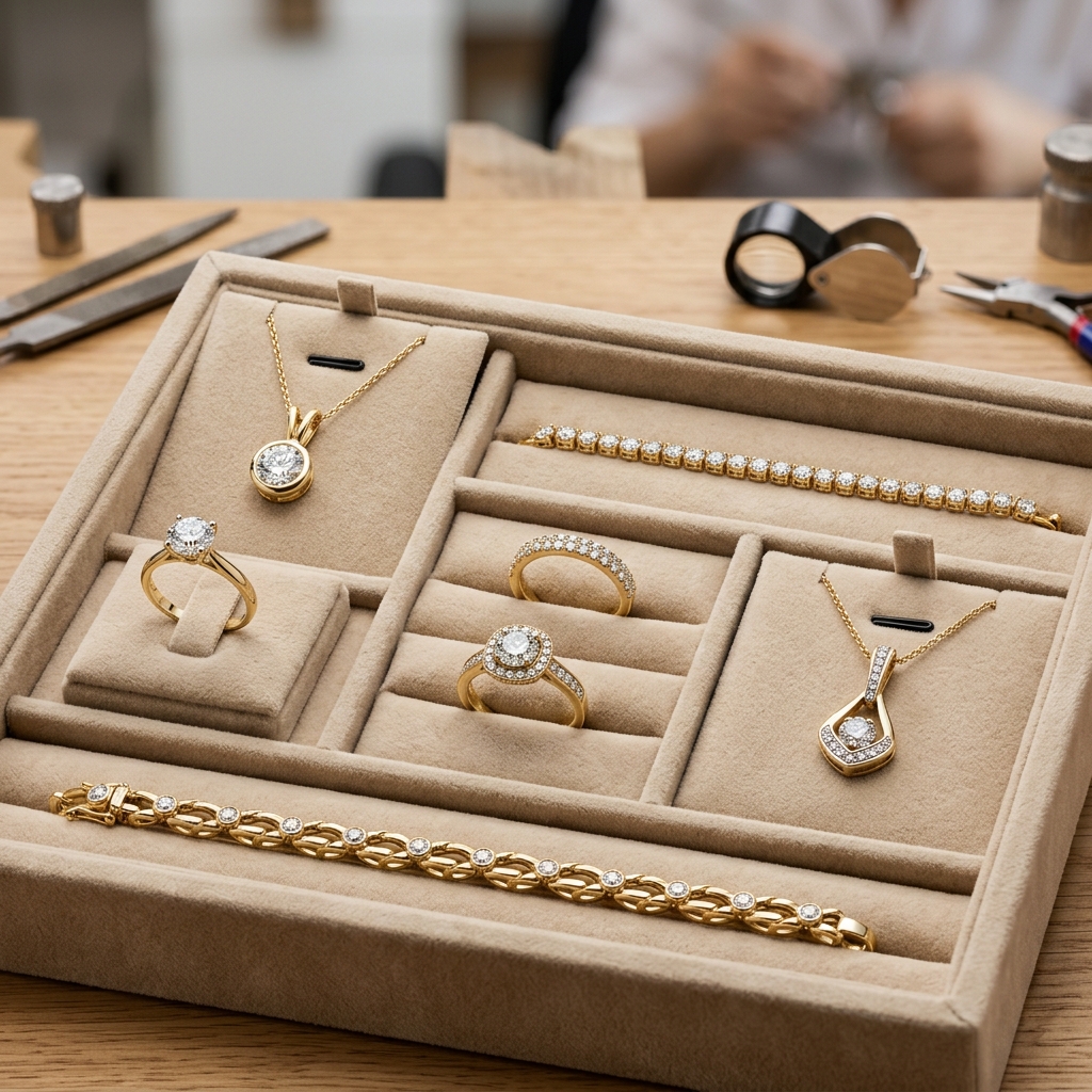Aurion Jewels wholesale and bulk manufacturing showcase